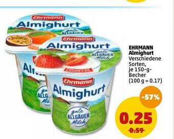 PENNY Ehrmann Almighurt Angebot