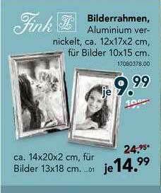 Schaffrath Fink Bilderrahmen Angebot