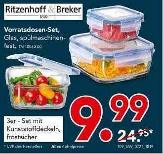 Schaffrath Ritzenhoff & Breker Vorratsdosen-set Angebot