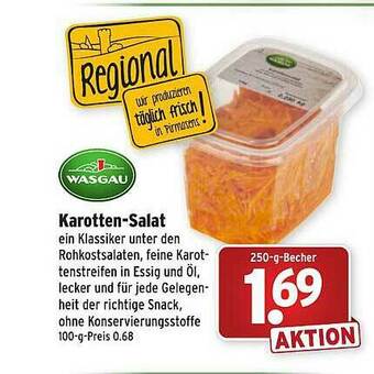 Wasgau Karotten-salat Angebot