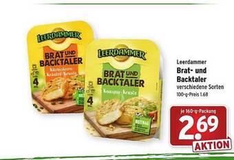 Wasgau Leerdammer Brat- Und Backtaler Angebot