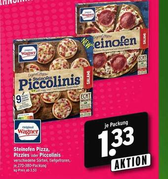 Wasgau Steinofen Pizza, Pizzies Oder Piccolinis Angebot