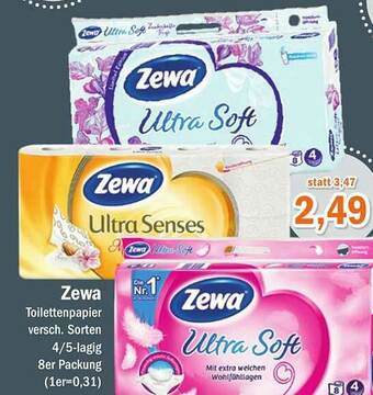 Aktiv Irma Zewa Toilettenpapier Angebot