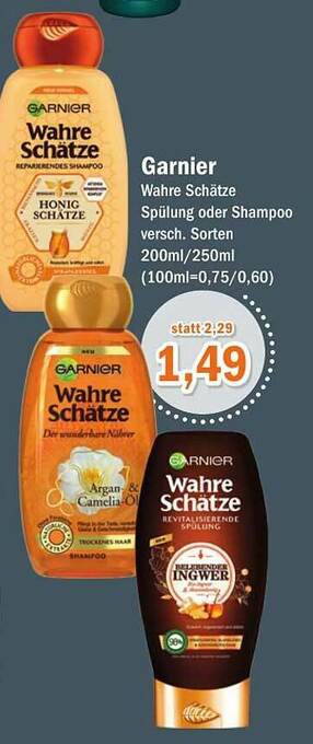 Aktiv Irma Garnier Wahre Schätze Shampoo Oder Spülung Angebot