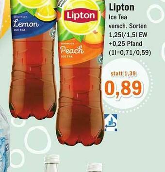 Aktiv Irma Lipton Ice Tea Angebot