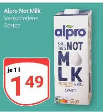 Globus Alpro Not Milk 1L Angebot