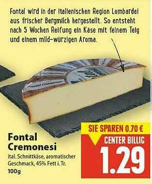 E-Center Fontal Cremonesi Angebot