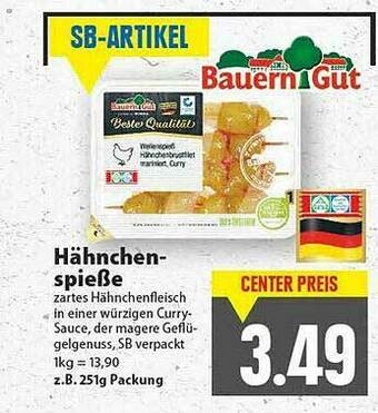 E-Center Hähnchen-spieße Angebot