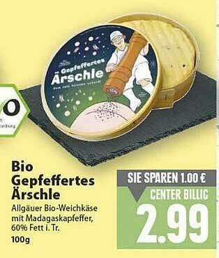 E-Center Bio Gepfeffertes ärschle Angebot