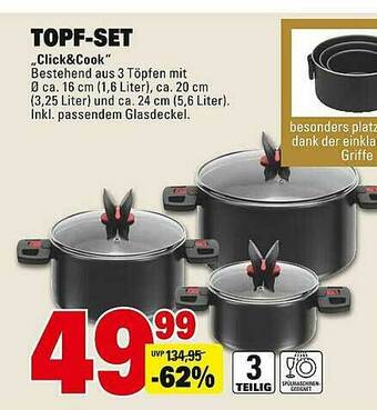 Edeka Topf-set „click&cook” Angebot