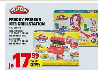 Edeka Play-doh Freddy Friseur Oder Grillstation Angebot