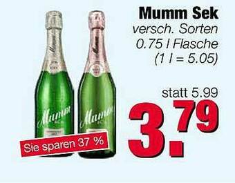 Edeka Scherer Mumm Sekt Angebot