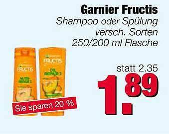 Edeka Scherer Garnier Fructis Angebot