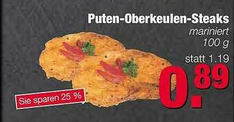 Edeka Scherer Puten-oberkeulen-steaks Angebot