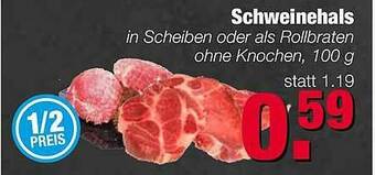 Edeka Scherer Schweinehals Angebot