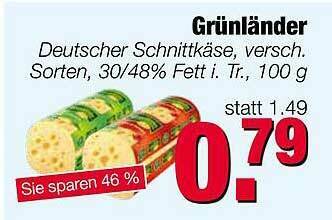 Edeka Scherer Grünländer Angebot