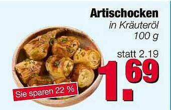 Edeka Scherer Artischocken Angebot