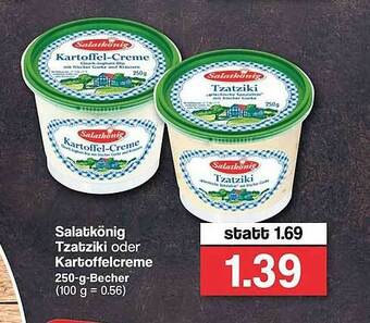 Famila Nord West Salatkönig Tzatziki Oder Kartoffelcreme Angebot