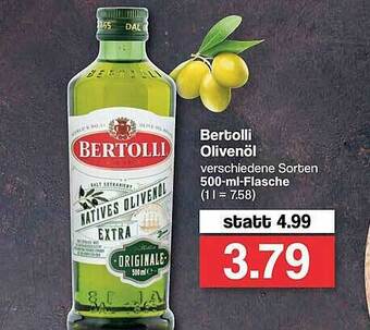 Famila Nord West Bertolli Olivenöl Angebot