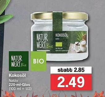 Famila Nord West Kokosöl Natur Wert Bio Angebot