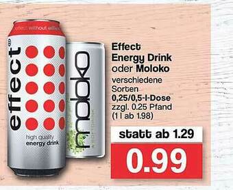 Famila Nord West Effect Energy Drink Oder Moloko Angebot