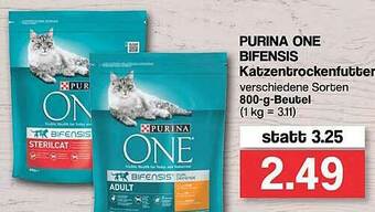 Famila Nord West Purina One Bifensis Katzentrockenfutter Angebot