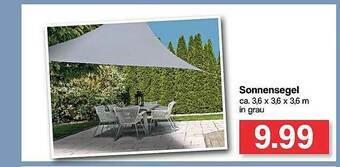 Famila Nord West Sonnensegel Angebot