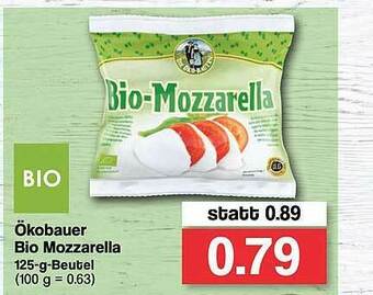 Famila Nord West Bio ökobauer Bio Mozzarella Angebot