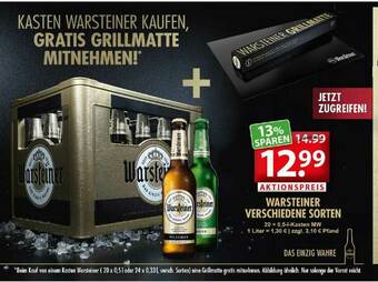 Getränkeland Warsteiner Verschiedene Sorten Angebot