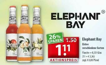 Getränkeland Elephant Bay Eistee Verschiedene Sorten Angebot