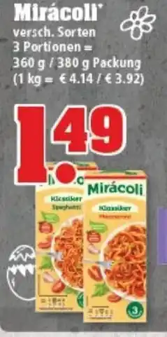 trinkgut Mirácoli 3 Portionen 360/380g Angebot