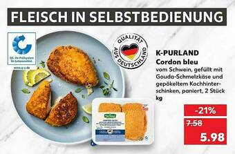 Kaufland K-purland Cordon Bleu Angebot