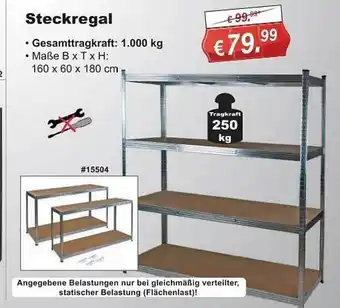 Stabilo Fachmarkt Steckregal Angebot