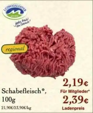 LPG Biomarkt Schabefleisch Angebot