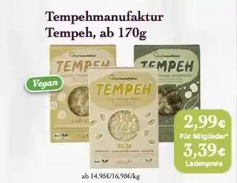 LPG Biomarkt Tempehmanufaktur tempeh Angebot