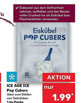 Kaufland Ice Age Ice Pop Cubers Angebot