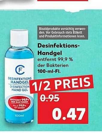 Kaufland Desinfektions-handgel Angebot