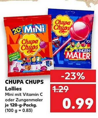 Kaufland Chupa Chups Lolliers Angebot