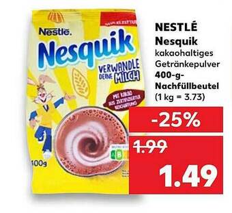 Kaufland Nestlé Nesquik Angebot