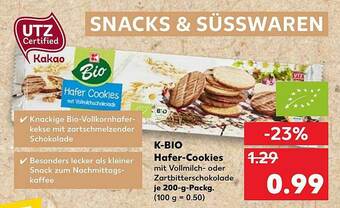 Kaufland K-bio Hafer-cookies Angebot