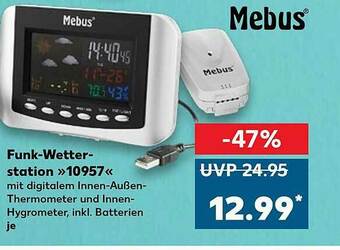 Kaufland Mebus Funk-wetter-station »10957« Angebot