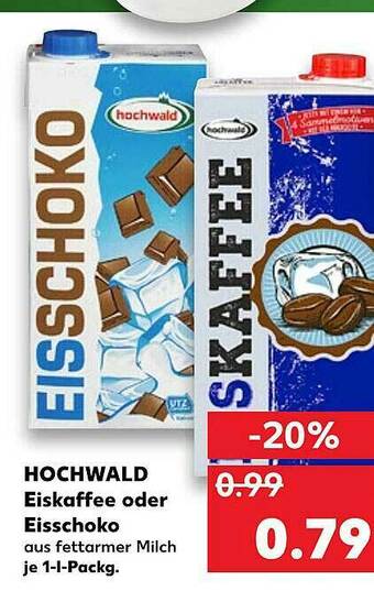 Kaufland Hochwald Eiskaffee Oder Eisschoko Angebot