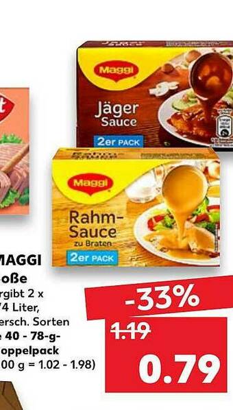 Kaufland Maggi Oße Angebot