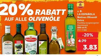 Kaufland Z. B. La Española Natives Olivenöl Extra Angebot