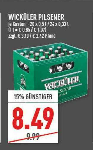 Marktkauf Wicküler Pilsener Angebot