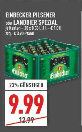 Marktkauf Einbecker Pilsener Oder Landbier Spezial Angebot