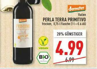 Marktkauf Demeter Perla Terra Primitivo Angebot