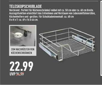 Marktkauf Teleskopschublade Angebot