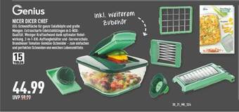 Marktkauf Genius Nicer Dicer Chef Angebot