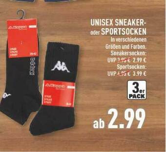 Marktkauf Unisex Sneaker- Oder Sportsocken Angebot